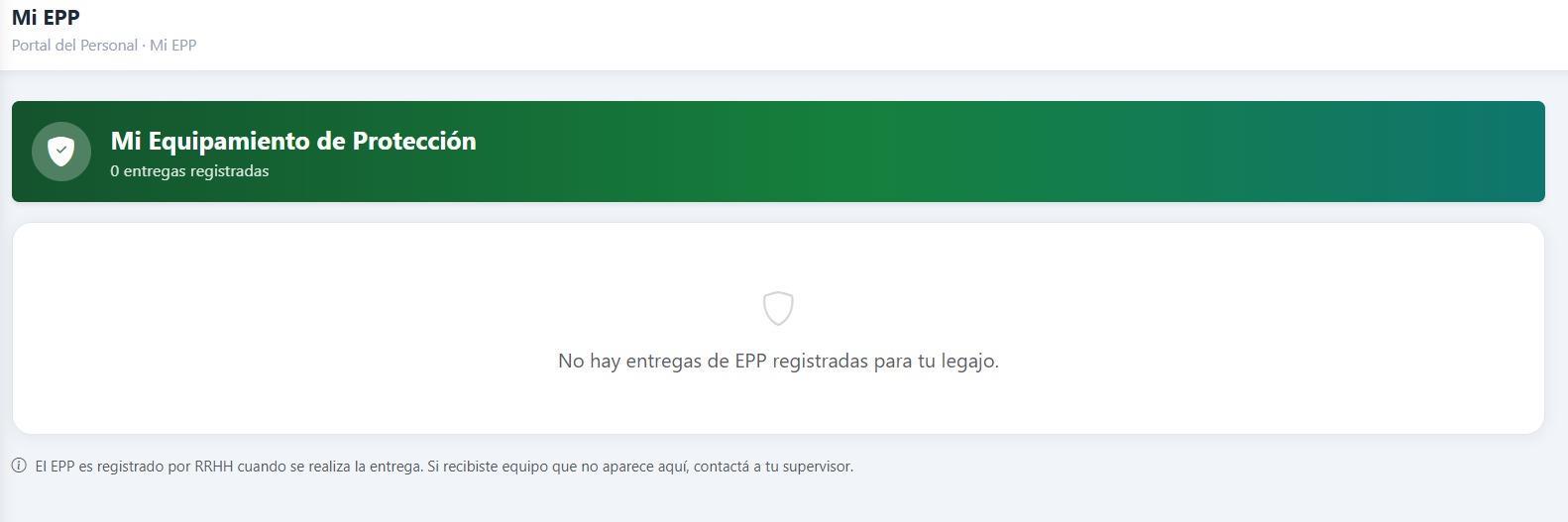 Mi EPP — equipamiento de protección